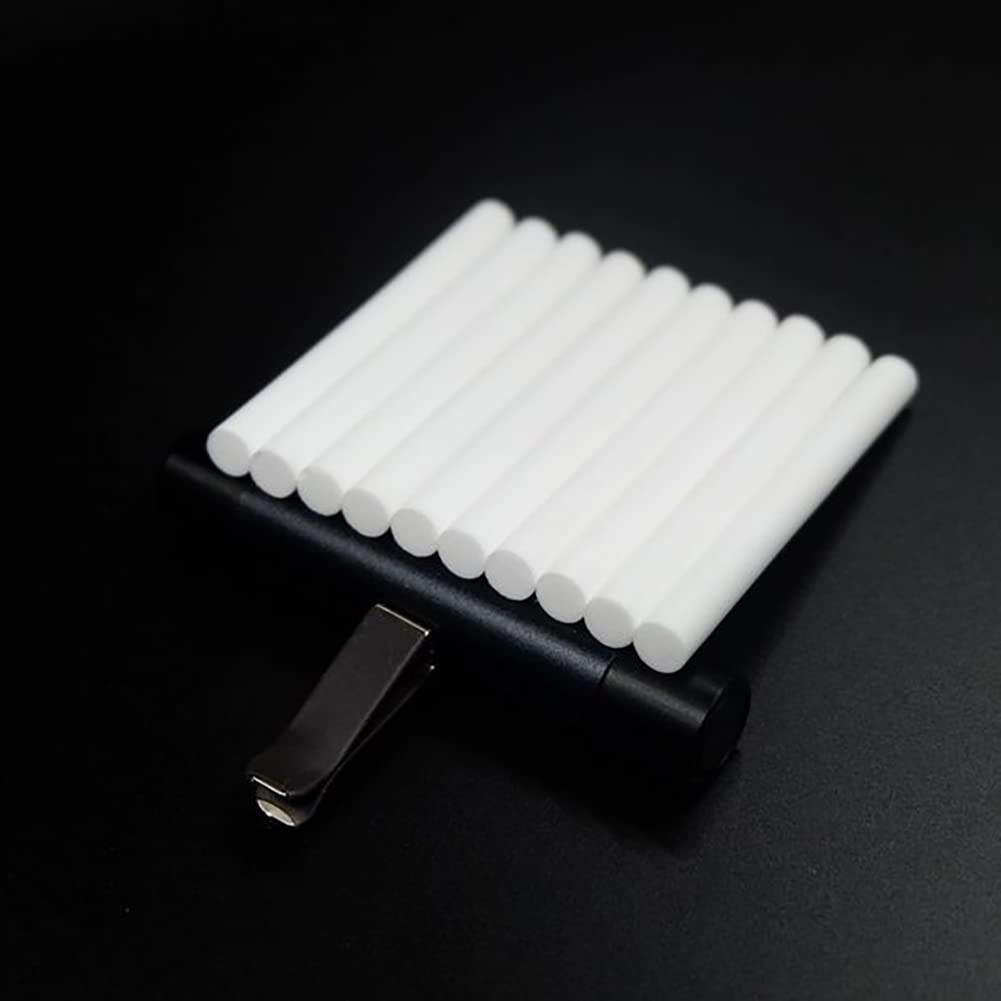 30PCS Car Diffuser Refill Sticks, 2.75 X 0.27 Inch Absorbent Refill Replacement Wick for Car Diffuser Vent Clip,Humidifier Sticks Filter Replacement Wick