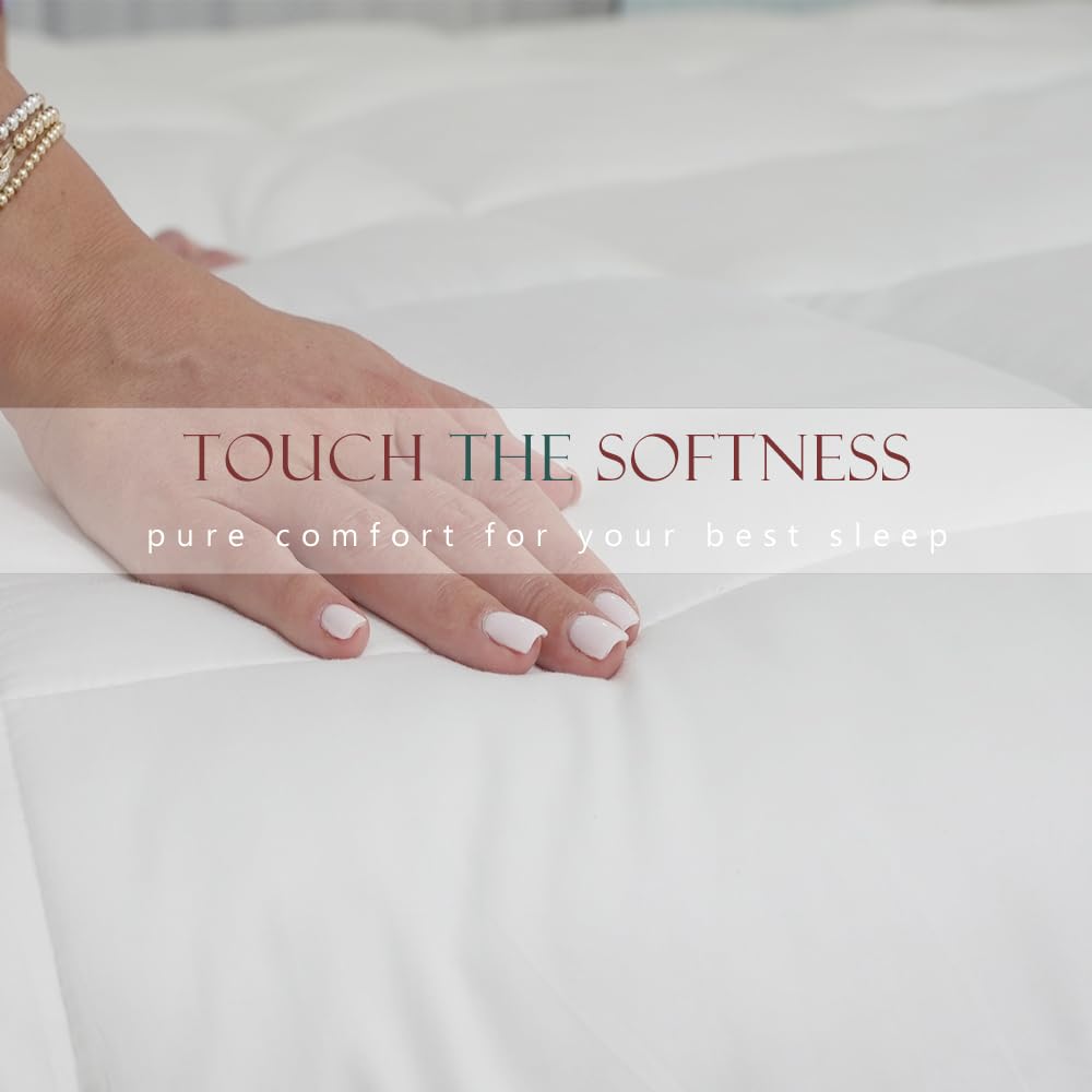 ACCURATEX Lightweight Duvet Insert Twin, Summer Bedding Comforter 68x88