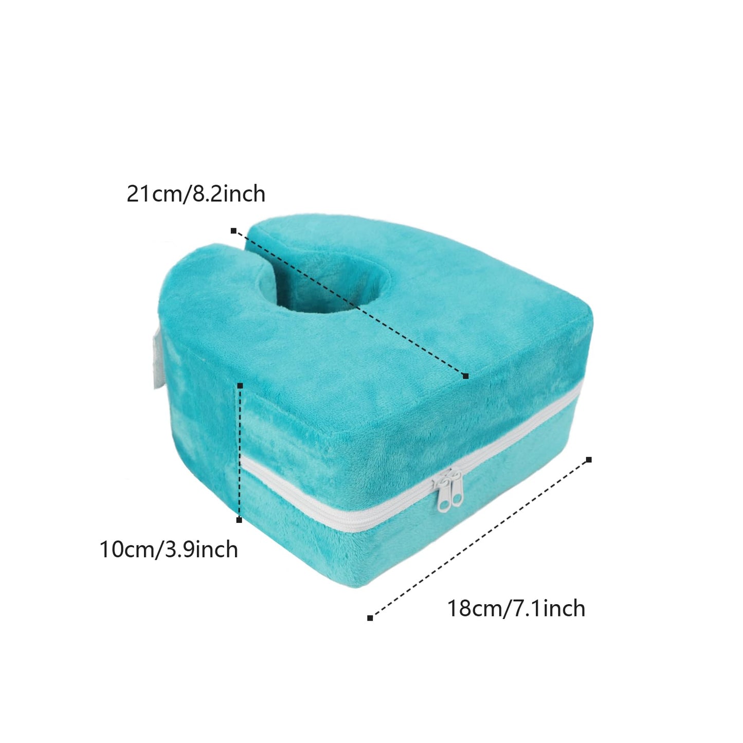 Starsouce Ankle Heel Elevator Pillow Foot Elevation Support Cushion Leg Hand Lifting Pillow Pressure Relief for Swelling Sleeping Foot Support(1PC)