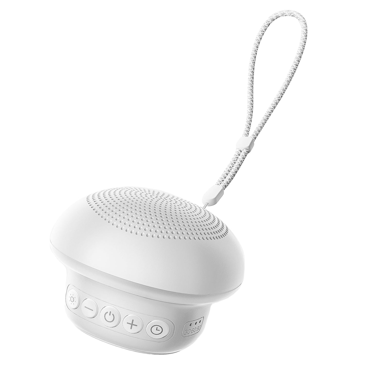 Portable White Noise Sound Machine for Baby Kids Adults, 20 Natural Soothing Sounds, 48H Battery Playback, 30 Volume Levels, 3 Timers, Memory Function & Soft Night Light for Sleep, Home, Travel, Mini