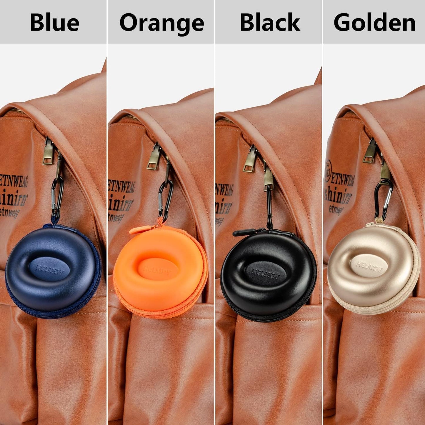 HELMDY Travel Watch Case Single Box for Men,Portable Watch Organizer Holder