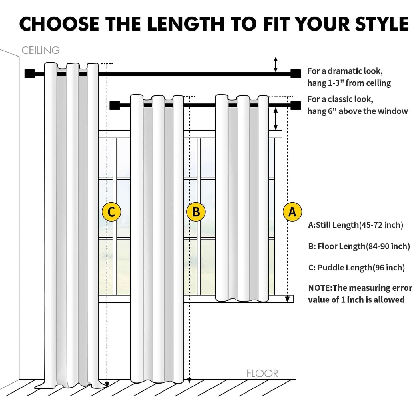 MIULEE Light Grey 100% Blackout Curtains for Bedroom 84 Inch Long, 2 Thick Layers Thermal Insulated Black Out Window Curtains with Black Liner, Noise Reducing Grommet Living Room Drapes 2 Panels