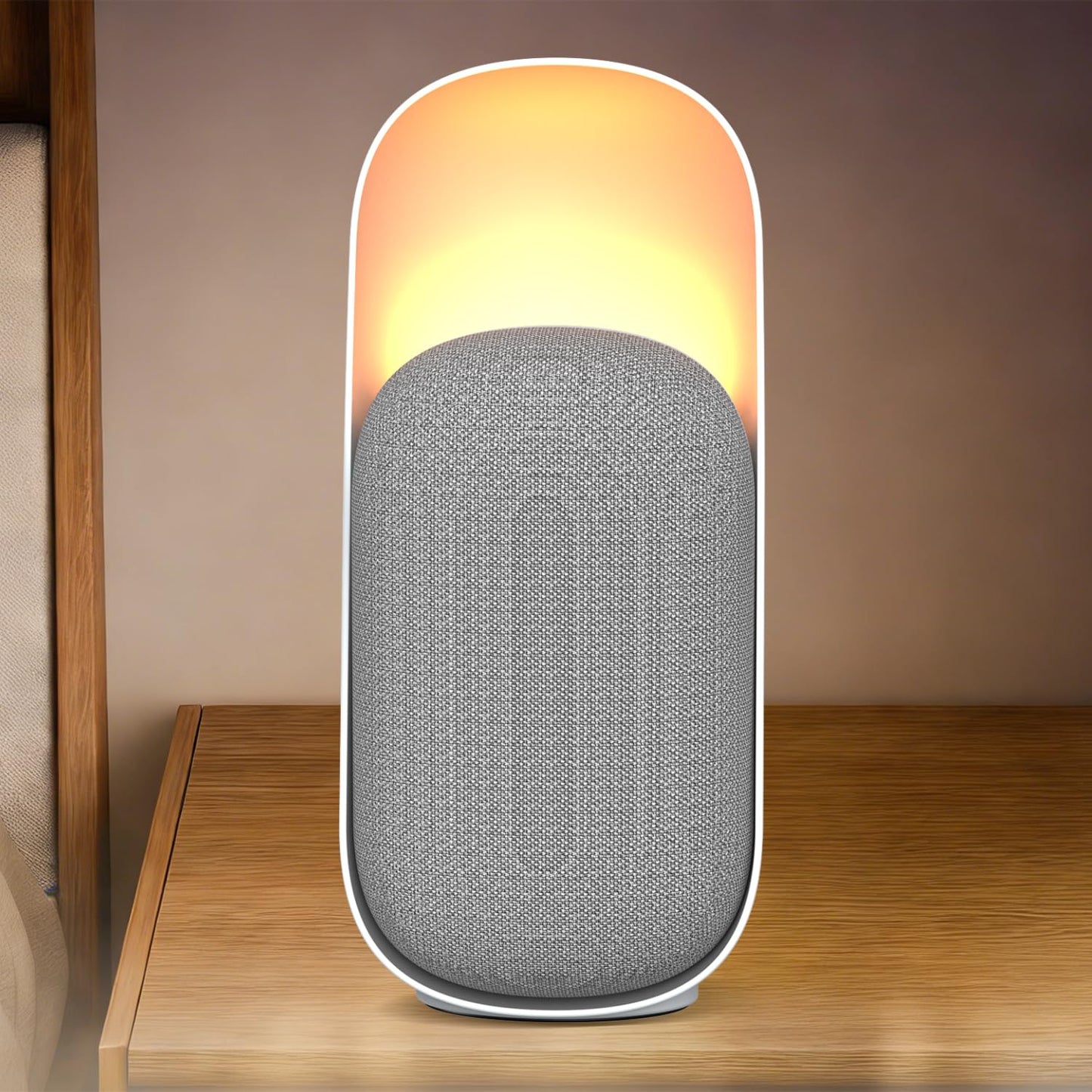 Sound Machine,White Noise Machine with Speaker,Night Light White Noise Machine,Sound Machine for Sleep for Room Decor Baby Kids Adult Home Office Travel