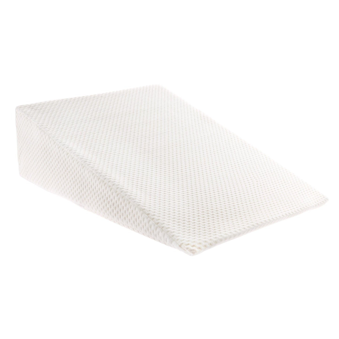 Lavish Home Wedge Pillow-Memory Foam Pillow with Bamboo Fiber Cover-Great for Heartburn, Acid Reflux, Snoring, Back Pain and Better Sleep (IVORY)