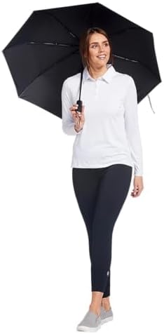 Solbari Compact Sun Protective Umbrella UPF 50+ UV Protection, Ultra-Light & Travel-Friendly, Reflective Sun Protection for Beach, Picnics, & Outdoor Festivals