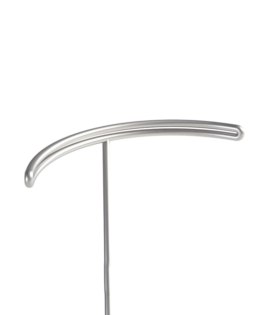 Umbra 299471-491 Tesora 3-Tier Jewelry Stand, Earring Holder, Accessory Organizer and Display, White/Nickel