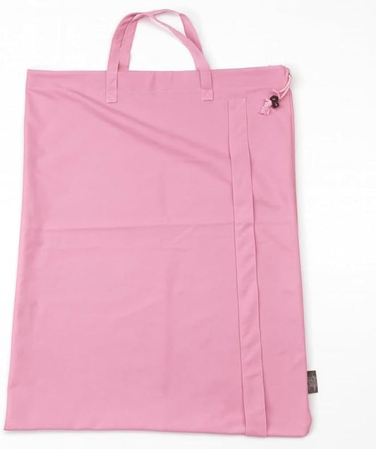 LFH Home Large Premium Cotton Canvas Laundry Bag with Drawstring and Handles Heavy Duty, Multi-Use, Washable for Home, Travel, College or Storage 24x36 (Pack of 2)-Pink
