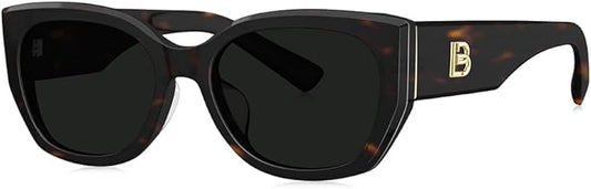 BOLON Women Trendy Cat Eye Polarized Sunglasses, Exclusive Eyewear Brand of EssilorLuxottica