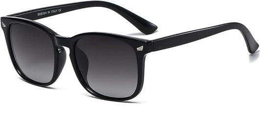 DUSHINE Polarized Sunglasses for Women Classic Retro Style UV400 Protection