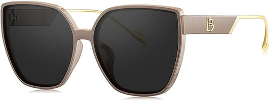 BOLON Women Trendy Cat Eye Polarized Sunglasses, Exclusive Eyewear Brand of EssilorLuxottica