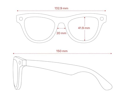 Ray-Ban Meta (Gen 1), Skyler, Shiny Caramel | Smart AI Glasses for Men, Women-12 MP Camera, Open-Ear Speakers for Audio, Video Recording and Bluetooth-Transitions® Amethyst Lenses-Wearable Technology