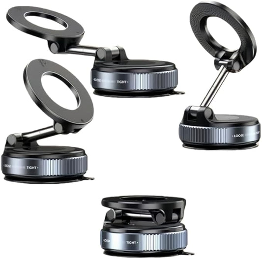 Magnetic Phone Holder for Car X007,Upgrade The Strong Suction Power,360° Rotatable Magsafe Car Mount, Foldable & Adjustable,for iPhone17 Pro Max 16 15 14 13 12 & Android