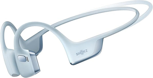 SHOKZ New OpenRun Pro 2 Mini -Open-Ear, Bone Conduction Sport Headphones -with Reflective Strip -Sweat Resistant, Workout Headphones -Secure, Wireless, Comfortable Fit -Deep Bass and Smart Mic App