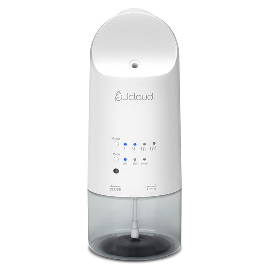 JCLOUD Plug in Diffuser for Essential Oils, Waterless Scent Diffuser Cover Up to 500 Sq. Ft. for Home, Office, Spa – Portable Smart Wall Diffuser 160ML, White