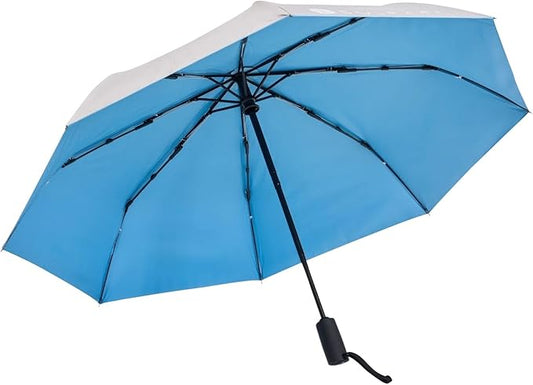 Solbari Compact Sun Protective Umbrella UPF 50+ UV Protection, Ultra-Light & Travel-Friendly, Reflective Sun Protection for Beach, Picnics, & Outdoor Festivals