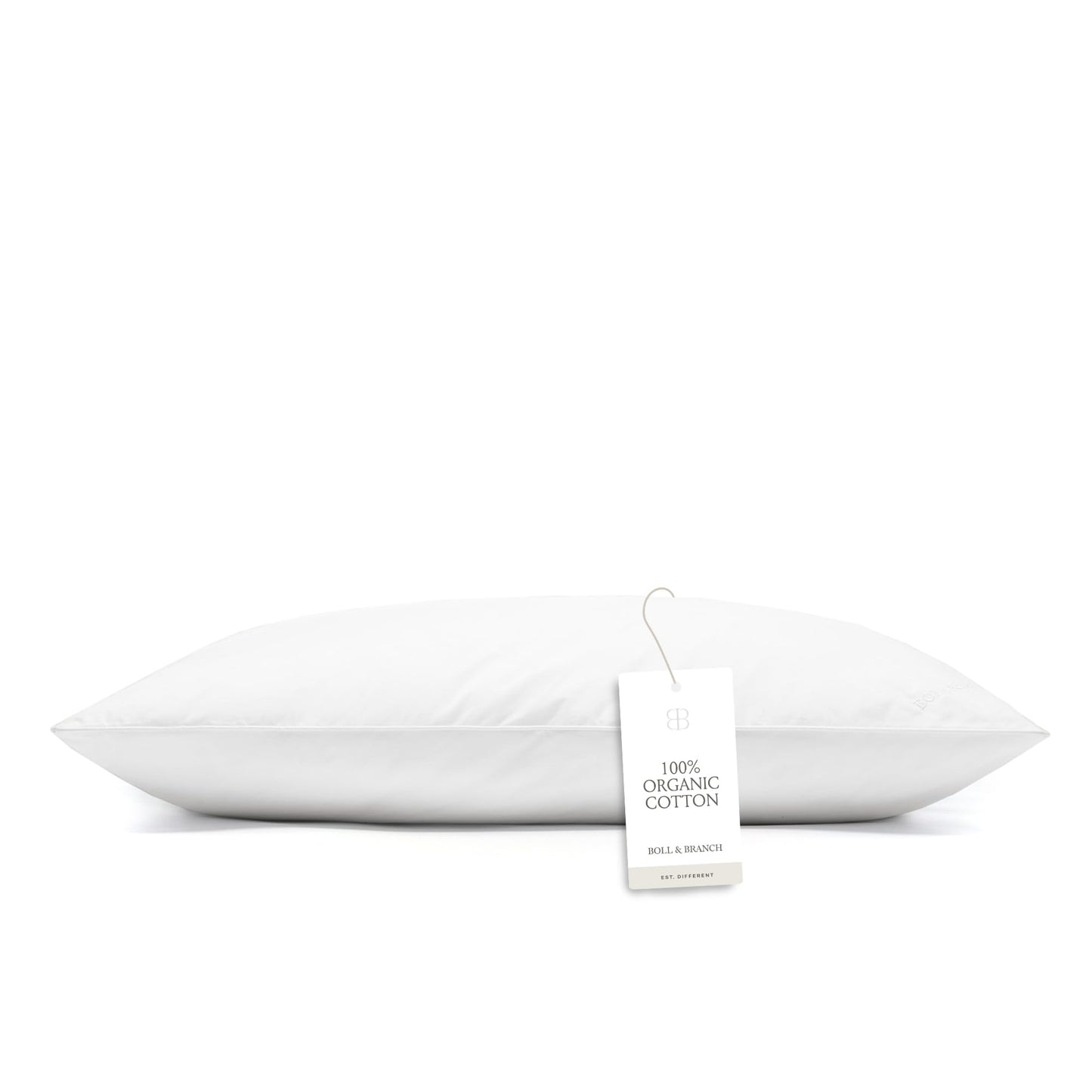 BOLL & BRANCH Down Chamber Pillow - Firm, King - Naturally Cooling Shell - Premium Comfort, Superior Support - Cruelty-Free IDS Certified Down