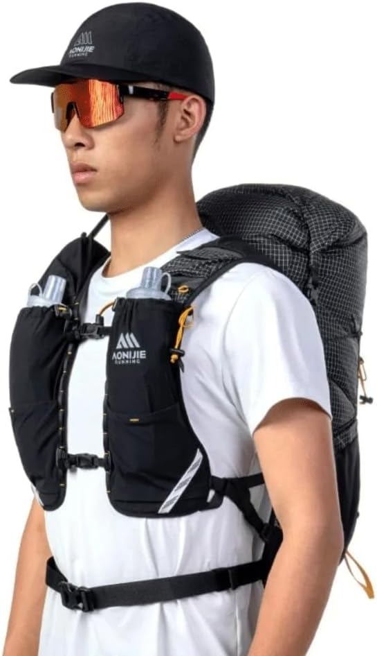 AONIJIE 30L Large Multipurpose Backpack for Travel, Hiking, Commuting, Sports & Work - Durable, Lightweight Daypack (Blue)