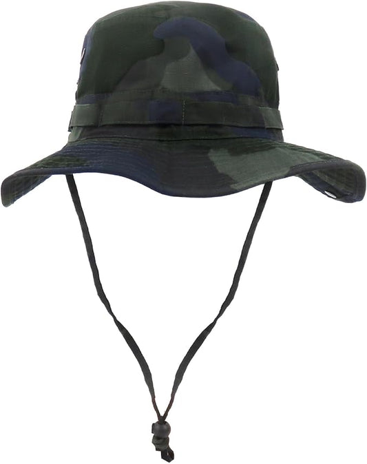Bucket Hat Wide Brim UV Protection Sun Hat Boonie Hats Fishing Hiking Safari Outdoor Hats for Men and Women