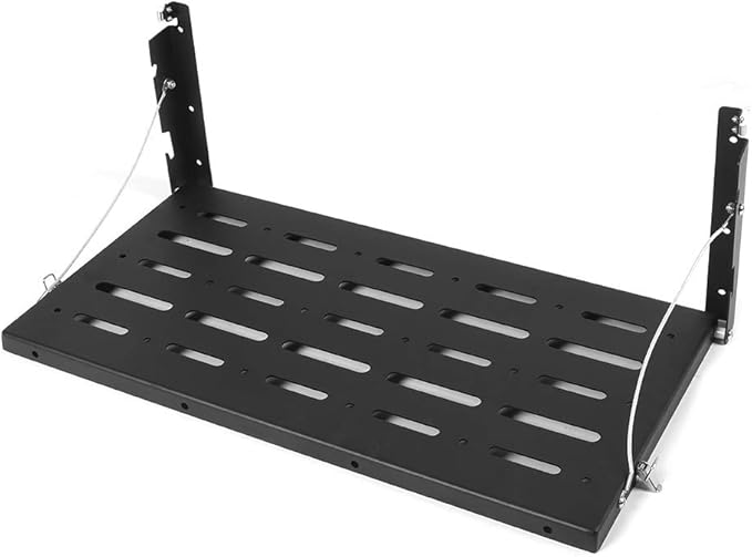 Tailgate Table Storage Racks Heavy Duty Aluminum Alloy Folding Design with Hardware Buckle Multi Purpose Car Storage Solution for TJ JK JKU 1996 2017
