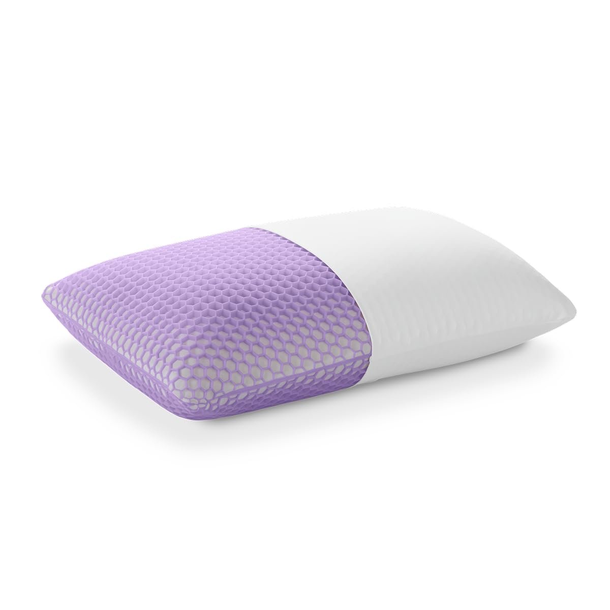 Purple Harmony Pillow - Tall Loft, Standard Size - Cooling Gel Neck and Side Sleeper Pillow, Weightless Medium Feel, GelFlex Grid and Talalay Latex Foam for Pressure-Relieving Support