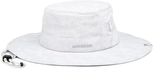 MISSION Cooling Anywhere Boonie Hat - Unisex Wide-Brim Hat for Men & Women - Cools Up to 2 Hours - UPF 50 Sun Protection