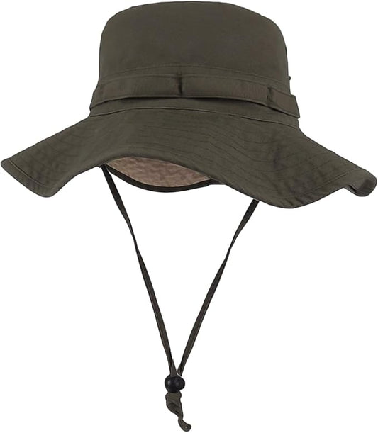 Bucket Hat Wide Brim UV Protection Sun Hat Boonie Hats Fishing Hiking Safari Outdoor Hats for Men and Women
