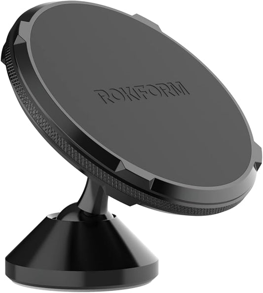 ROKFORM Dual Magnet Swivel Dash Mount, Magnetic Adhesive Swivel Mount