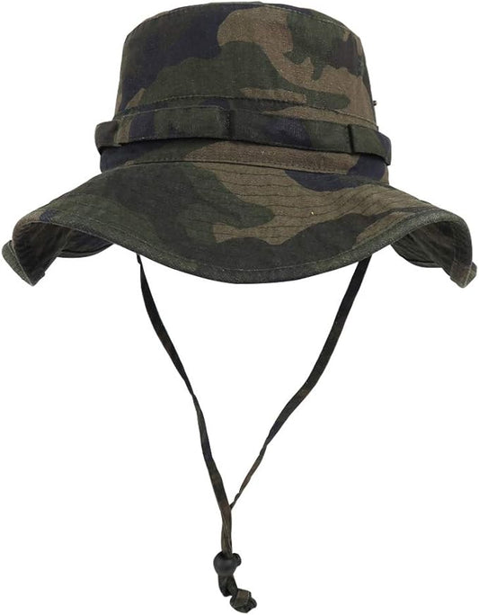 Bucket Hat Wide Brim UV Protection Sun Hat Boonie Hats Fishing Hiking Safari Outdoor Hats for Men and Women