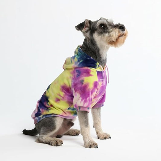 Spark Paws Dog Hoodie – Premium Dog Sweater for Small, Medium, and Large Dogs | Warm Outfits for French Bulldogs, Pitbull, Puppy, Winter Jacket Alternative - Berry Lemonade - M