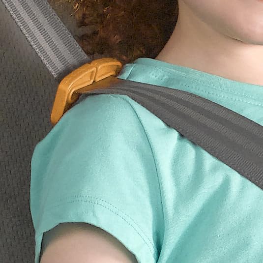Chicco GoFit Backless Booster Car Seat Without Latch Attachment, Travel Booster Seat for Car, Portable Car Booster Seat for Children 40-110 lbs. | Raindrop/Blue