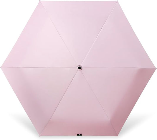 ShedRain Super-Slim Compact Travel Umbrella – Auto Open & Close Sun Protection Design, Lightweight Portable Wind-Resistant Model with UPF 50+ UV Block, 42" Arc & 10.5" Folded Size