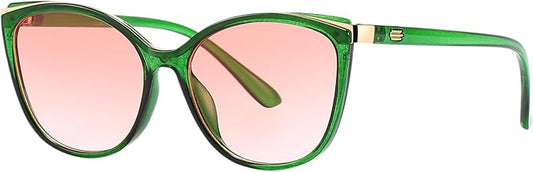 Trendy Cat Eye Sunglasses for Women Fashion Cateye UV400 Protection Glasses CL22017