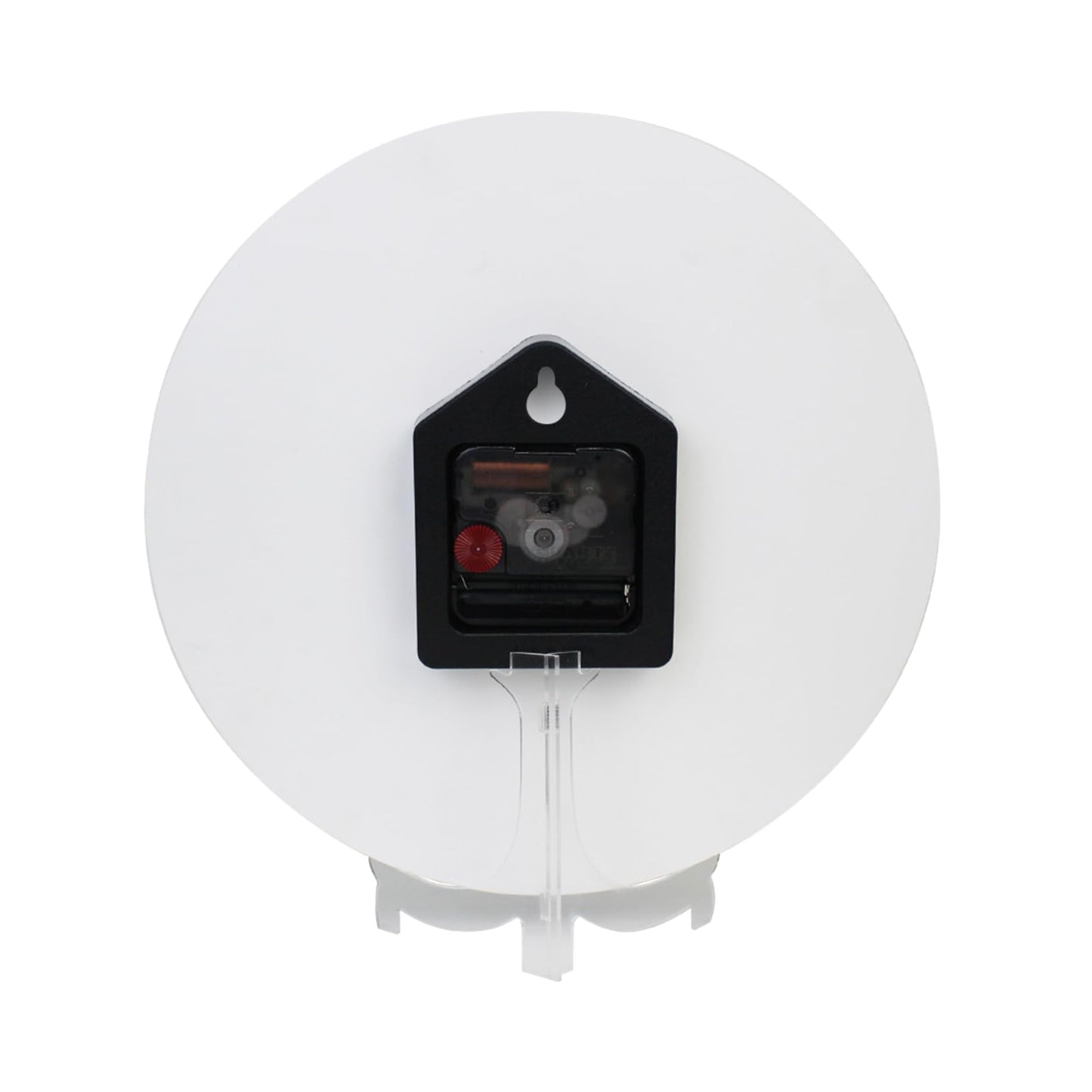 ALAZA Hummingbird Floral Wall Clock Battery Operated Clock Silent 9.5 Inch Non Ticking Wall Clocks for Bedroom Living Room Decorative