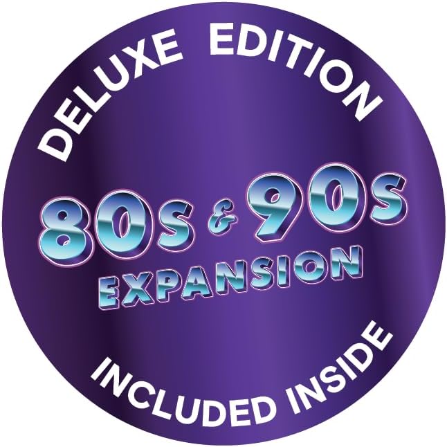 HISTORY Channel Trivia Board Game Deluxe Edition with 80s & 90s Expansion Pack - 2400 General Knowledge Questions - Christmas Stocking Stuffers Gift for Adults & Family in Pursuit of Trivial Knowledge