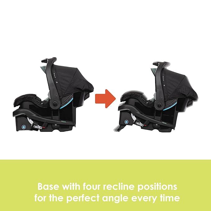 Baby Trend EZ Ride SE Travel System with Secure-Lift Infant Car Seat, Dash Sage