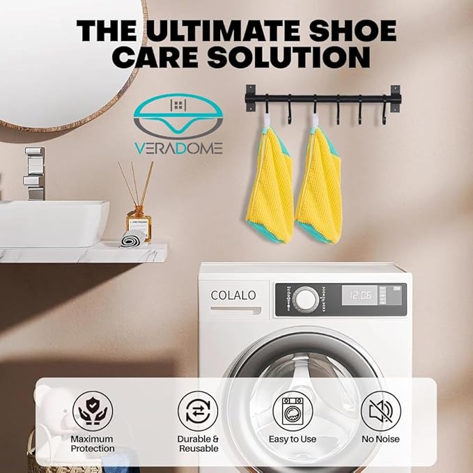 Laundry Shoe Bag | Shoe Washing Machine Bag | Reusable Laundry Shoe Bag for Washer And Dryer For All Shoe Types And Sizes (2)