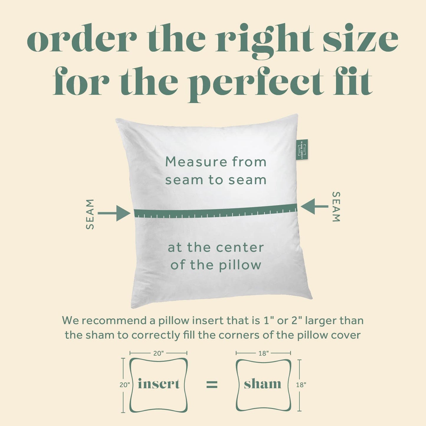 ComfyDown 14x22 Throw Pillow Insert, Down & Feather Fill, 100% Cotton Cover, Made in USA – Premium Soft Lumbar Decorative Pillow Form Sham Stuffer for Bed, Sofa & Couch