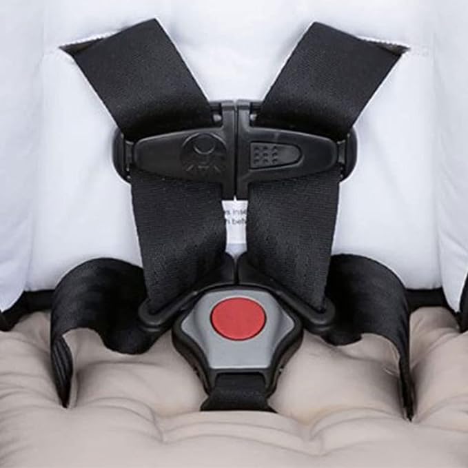 Baby Trend Ally Newborn Baby Infant Car Seat Carrier Travel System with Harness and Extra Cozy Cover for Babies Up to 35 Pounds, Stormy