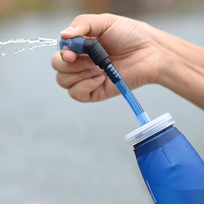 Azarxis TPU Soft Flask Collapsible Water Bottles BPA-Free 250ml 350ml 500ml 600ml for Hydration Vest Pack Running Hiking Cycling Climbing