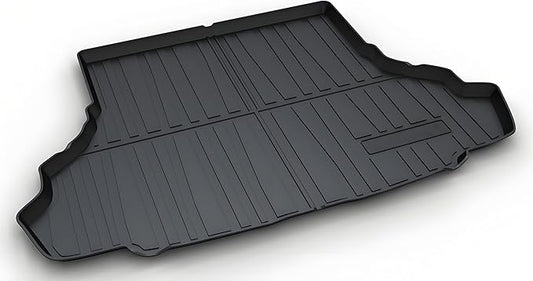Mustang Cargo Mat - All-Weather 3D Custom-Fit Trunk Tray Floor Mat Compatible with 2015-2025 Ford Mustang Coupe without subwoofer (Not for Mach-E) ，Waterproof Non-Slip Durable Odorless TPO Accessories