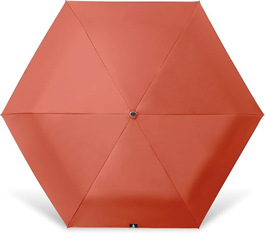 ShedRain Super-Slim Compact Travel Umbrella – Auto Open & Close Sun Protection Design, Lightweight Portable Wind-Resistant Model with UPF 50+ UV Block, 42" Arc & 10.5" Folded Size