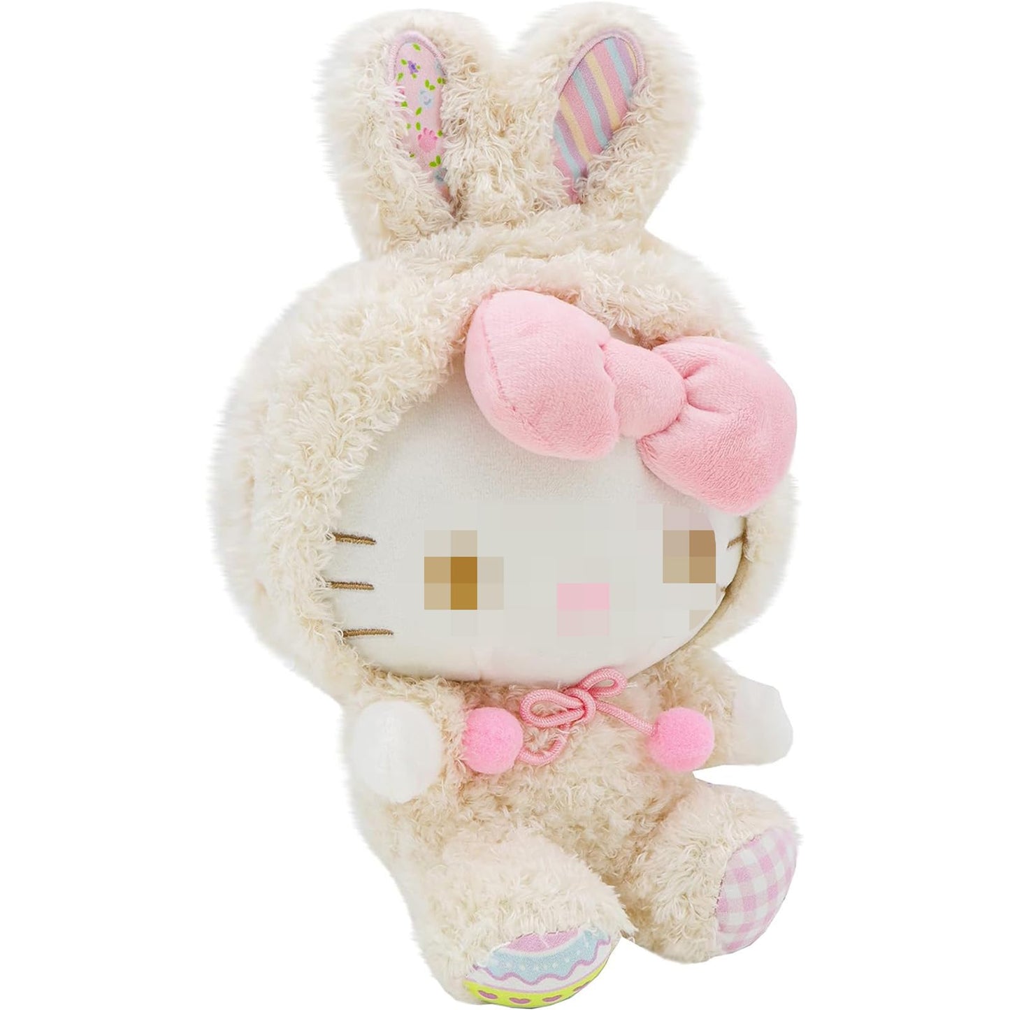 Ykecfpry Kawaii Cartoon Bunny Cross-Dressing Series Plush,Rabbit Stuffed Cute Soft Doll Toys, Plush Pillow Stuffed Animals Toy Birthday Gifts for Girls Kids (Kt)