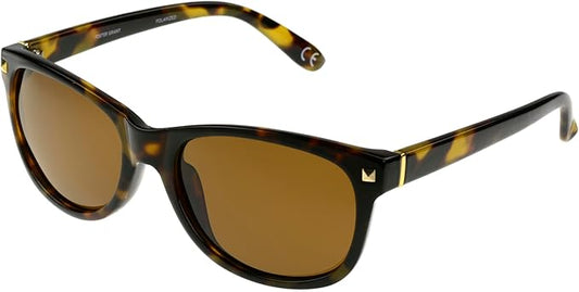 Foster Grant Sutton Polarized Sunglasses For Women, Brown Tortoise Shell Sunglasses