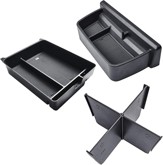 RUNROAD Center Console Organizer Tray Compatible with 2026 Honda Passport Accessories, Insert Armrest Dividers Dashboard Storage Organizer For 2026 Passport