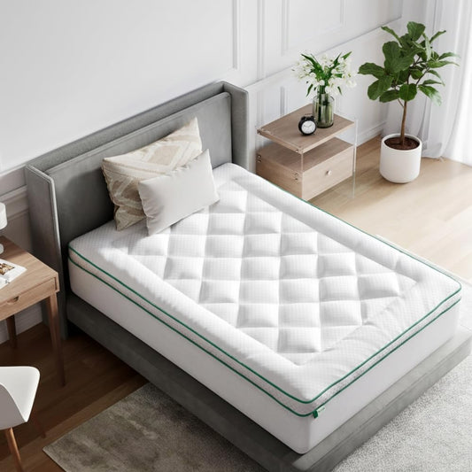Novilla Queen Mattress Topper, Extra Thick Pillow Top Mattress Pad, Down Alternative Fill Breathable Cover, 8-21" Deep Pocket Soft Bed Topper for Back Pain Relief