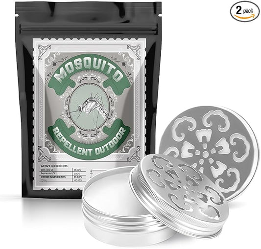 Mosquito Repellent Outdoor, Mosquito Repellent for Patio, Mosquito Repellent Indoors, Mosquito Control, Mosquito Barrier, Natural Mosquito Repellent, Mosquito Deterrent-2P