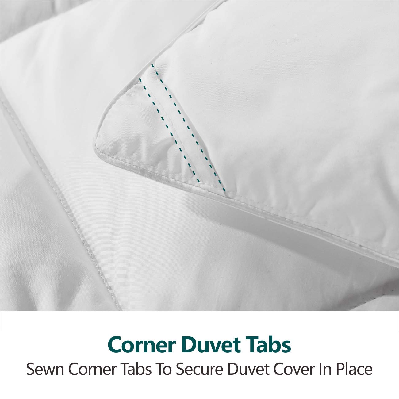 Cozynight Soft Oversized King Size Comforter Duvet Insert-Lightweight Down Alternative Comforter with Corner Tabs-Fluffy Breathable Diamond Stitched (White,110"x98")