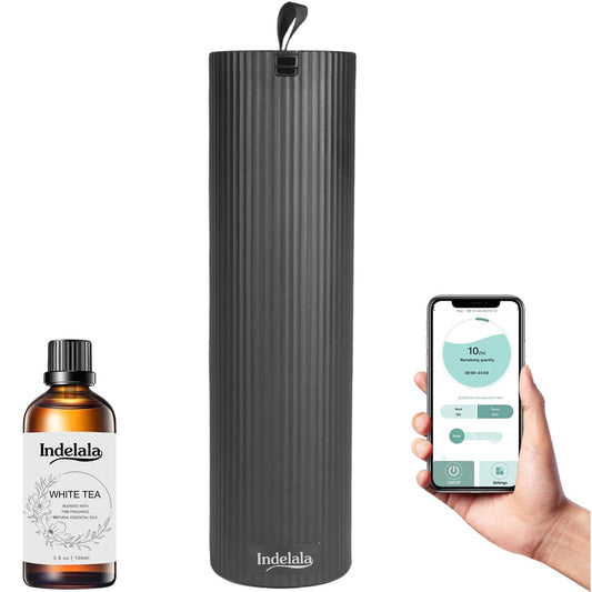 Scent Diffuser Starter Kit - Aroma Waterless Essential Oil Diffuser for Home, Air Diffuser for Large Room, 3200 Sq.Ft Coverage Scent Air Machine, Contains A 3.5 OZ Hotel Scent Essential Oil