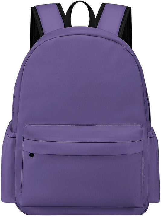 Ultra Violet Backpack Adult Travel Daybag for Women Men College Backpack for Vacation Hiking Camping Bag