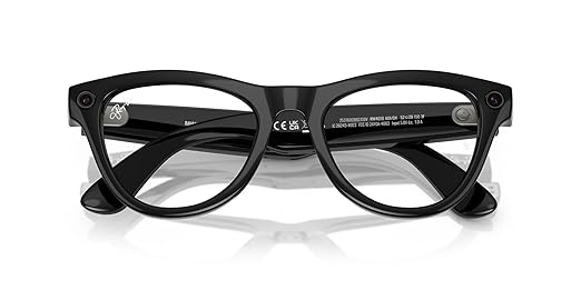Ray-Ban Meta (Gen 1), Skyler, Shiny Caramel | Smart AI Glasses for Men, Women-12 MP Camera, Open-Ear Speakers for Audio, Video Recording and Bluetooth-Transitions® Amethyst Lenses-Wearable Technology